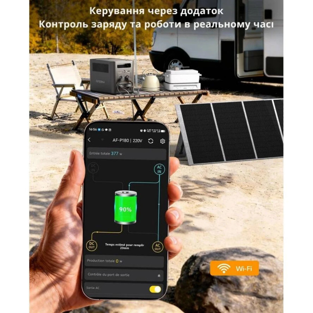 Зарядна станція AFERIY AF-P180 (1024 Вт·год / 1800 Вт) Зарядна станція AFERIY AF-P180 (1024 Вт·год / 1800 Вт)