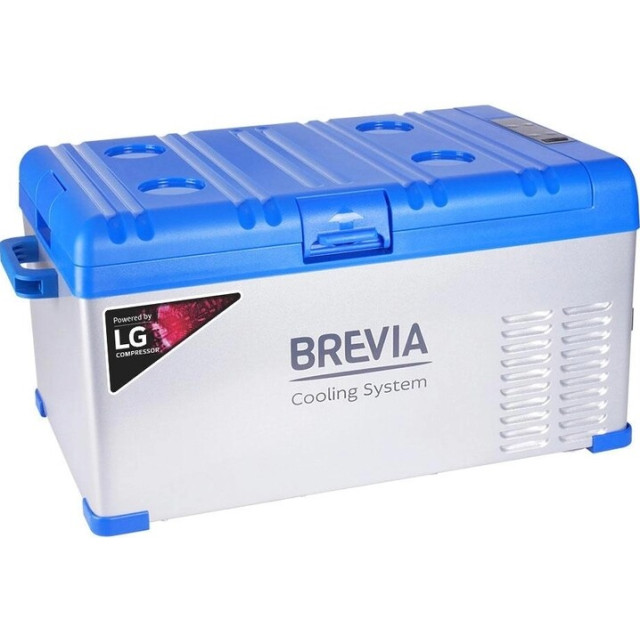 Холодильник автомобильный Brevia, 25 л (компрессор LG) (22405)