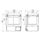Портативный холодильник BREVIA 22L (22130) Портативный холодильник BREVIA 22L (22130)