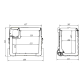 Портативный холодильник BREVIA 52L (Компресcор LG) (22765)