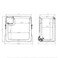 Портативный холодильник BREVIA 62L (22790) Портативный холодильник BREVIA 62L (22790)