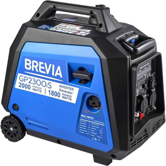 Генератор инверторный бензиновый BREVIA GP2300iS Генератор инверторный бензиновый BREVIA GP2300iS