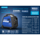 Генератор инверторный бензиновый BREVIA GP2500iES, с автозапуском Генератор инверторный бензиновый BREVIA GP2500iES, с автозапуском