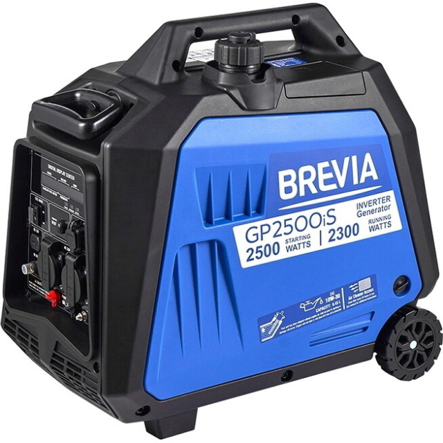 Генератор инверторный бензиновый BREVIA GP2500iS Генератор инверторный бензиновый BREVIA GP2500iS