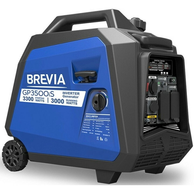 Генератор инверторный бензиновый BREVIA GP3500iS Генератор инверторный бензиновый BREVIA GP3500iS