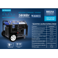 Генератор инверторный бензиновый BREVIA GP5500XiE, с электростартером Генератор инверторный бензиновый BREVIA GP5500XiE, с электростартером