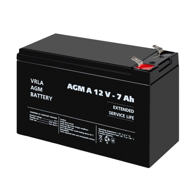 Аккумулятор для сигнализации AGM А 12V - 7 Ah Аккумулятор для сигнализации AGM А 12V - 7 Ah