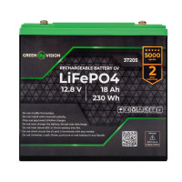 Аккумулятор GV LiFePО4 12V (12,8V) - 18 Ah (230Wh) Аккумулятор GV LiFePО4 12V (12,8V) - 18 Ah (230Wh)