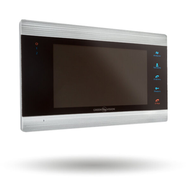 Цветной AHD видеодомофон GV-055-AHD-J-VD7SD silver