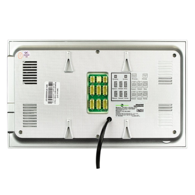 Цветной AHD видеодомофон GV-055-AHD-J-VD7SD silver