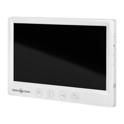 Цветной AHD видеодомофон GV-057-AHD-M-VD7SD White Цветной AHD видеодомофон GV-057-AHD-M-VD7SD White