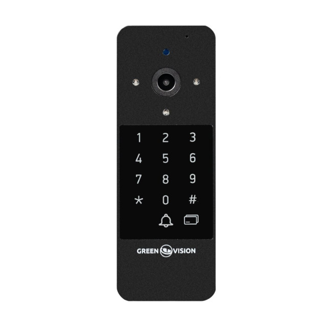 Вызывная панель AHD GV-007-M-PV10-160 Black Вызывная панель AHD GV-007-M-PV10-160 Black