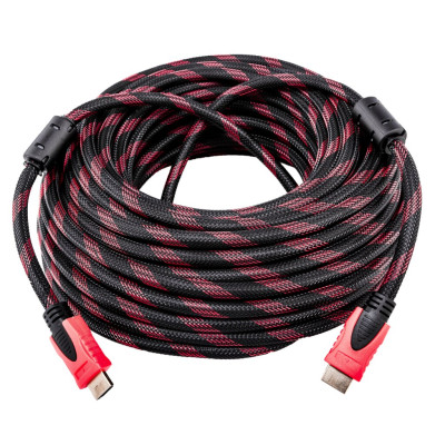 Кабель HDMI-HDMI Ver 1.4 для 3D 20 м (доп. оплетка) Кабель HDMI-HDMI Ver 1.4 для 3D 20 м (доп. оплетка)