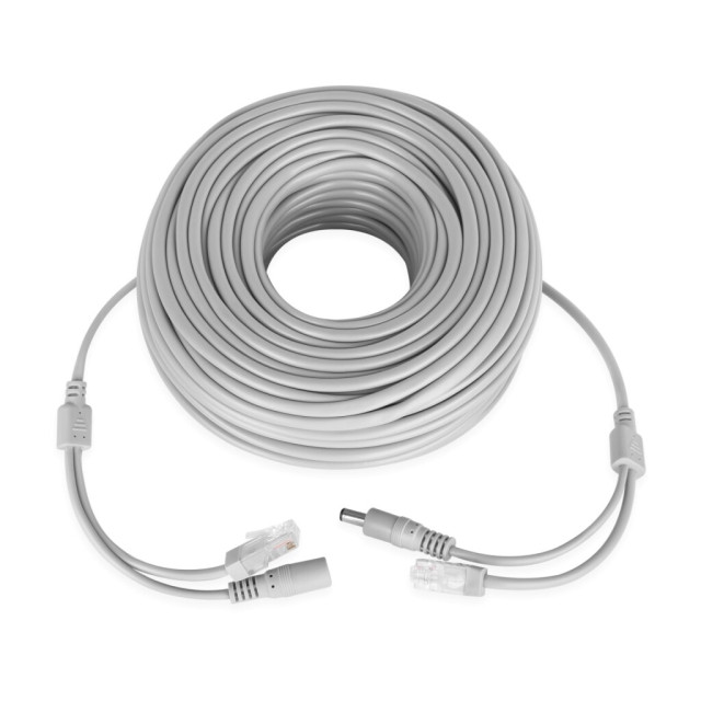 Патчкорд комбинированный по витой паре GV-RJ-45+DC-40M Патчкорд комбинированный по витой паре GV-RJ-45+DC-40M