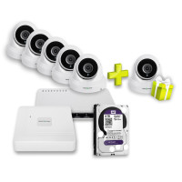 Комплект відеоспостереження GV-IP-K-W95/5+1 5MP Комплект відеоспостереження GV-IP-K-W95/5+1 5MP