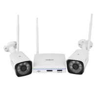 Комплект відеоспостереження бездротовий Wi-Fi на 2 камери 3MP GreenVision GV-IP-K-W57/02 (Lite) Комплект відеоспостереження бездротовий Wi-Fi на 2 камери 3MP GreenVision GV-IP-K-W57/02 (Lite)