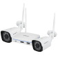 Комплект видеонаблюдения беспроводной Wi-Fi на 2 камеры 3MP GreenVision GV-IP-K-W57/02 (Lite) Комплект видеонаблюдения беспроводной Wi-Fi на 2 камеры 3MP GreenVision GV-IP-K-W57/02 (Lite)
