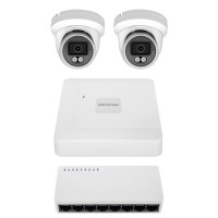 Комплект видеонаблюдения на 2 камеры GV-IP-K-W100/2 6MP Комплект видеонаблюдения на 2 камеры GV-IP-K-W100/2 6MP