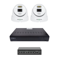 Комплект відеоспостереження на 2 камери GV-IP-K-W101/2 5MP (Ultra AI) Комплект відеоспостереження на 2 камери GV-IP-K-W101/2 5MP (Ultra AI)