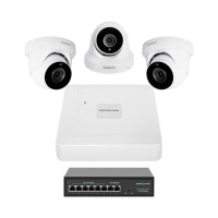 Комплект відеоспостереження на 3 камери GV-IP-K-W81/03 5MP Комплект відеоспостереження на 3 камери GV-IP-K-W81/03 5MP