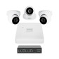 Комплект відеоспостереження на 3 камери GV-IP-K-W81/03 5MP