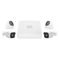 Комплект відеоспостереження на 4 камери 5MP для вулиці GreenVision GV-K-W66/4 (Lite) Комплект відеоспостереження на 4 камери 5MP для вулиці GreenVision GV-K-W66/4 (Lite)