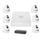 Комплект відеоспостереження на 6 IP камери 3MP для вулиці GreenVision GV-IP-K-W71/06 Комплект відеоспостереження на 6 IP камери 3MP для вулиці GreenVision GV-IP-K-W71/06