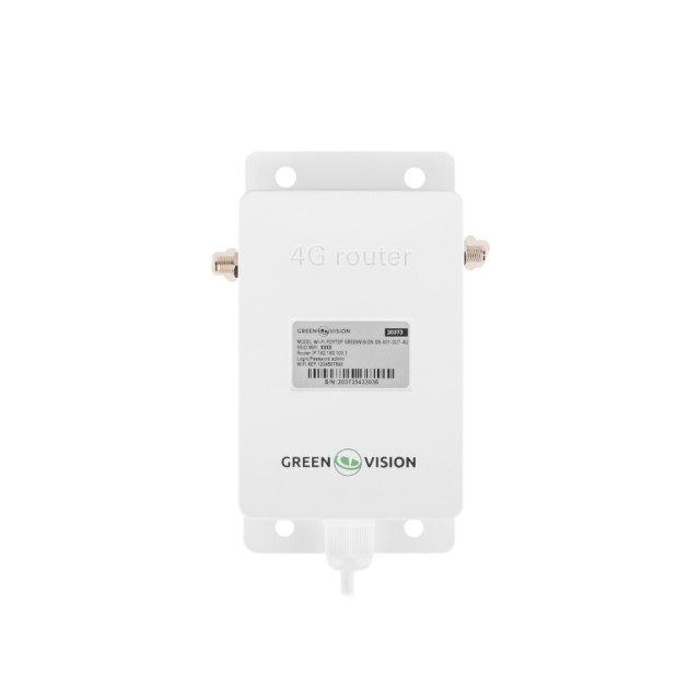 Уличный(наружный) Wi-Fi роутер под сим карту GreenVision GV-001-OUT-4G Уличный(наружный) Wi-Fi роутер под сим карту GreenVision GV-001-OUT-4G
