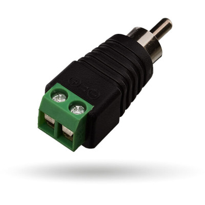 Коннектор GV RCA/M (male) 100 шт Коннектор GV RCA/M (male) 100 шт