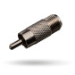 Переходник GV RCA/M-F/F male to female I-type 50 шт Переходник GV RCA/M-F/F male to female I-type 50 шт