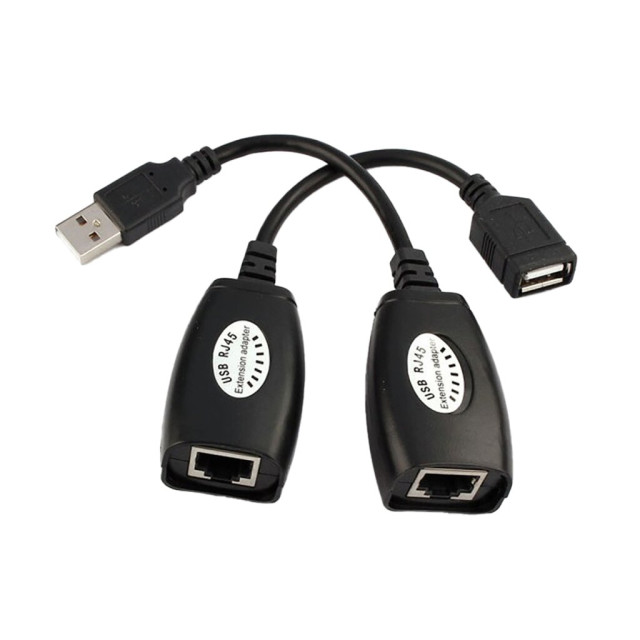 USB удлинитель по RJ45 витой паре до 50м USB удлинитель по RJ45 витой паре до 50м