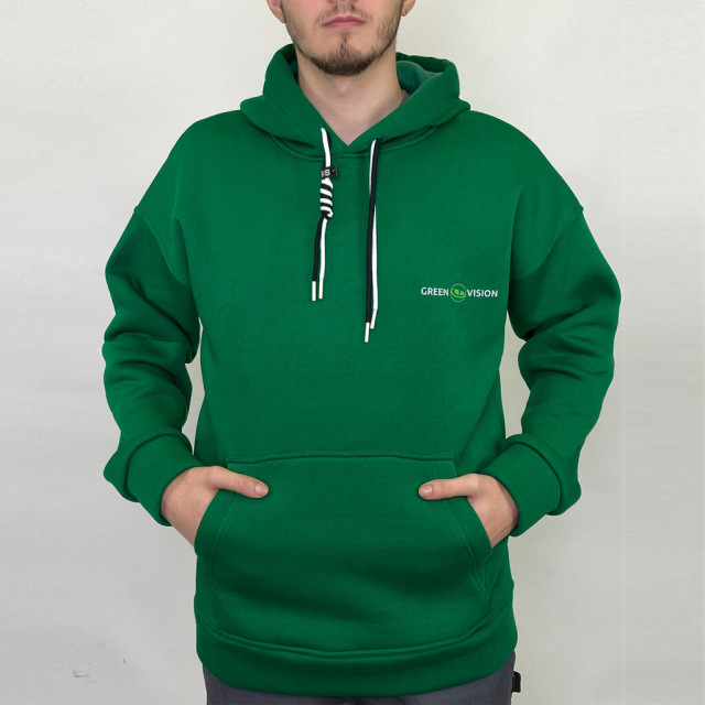 Батник GV зеленый без змейки (p. XL)