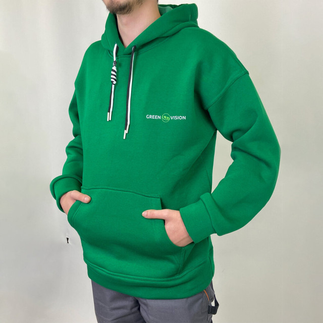 Батник GV зеленый без змейки (p. XL) Батник GV зеленый без змейки (p. XL)