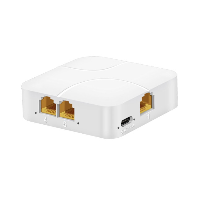 Cетевой разветвитель GV-05GE Cетевой разветвитель GV-05GE