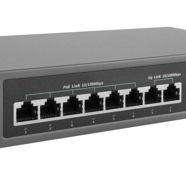 Коммутатор сетевой GV-014-D-06+2P POE Коммутатор сетевой GV-014-D-06+2P POE
