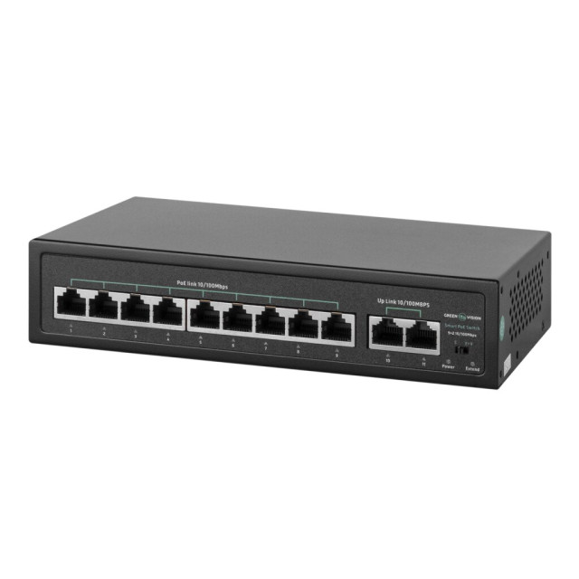 Коммутатор сетевой POE GV-016-D-09+2P Коммутатор сетевой POE GV-016-D-09+2P