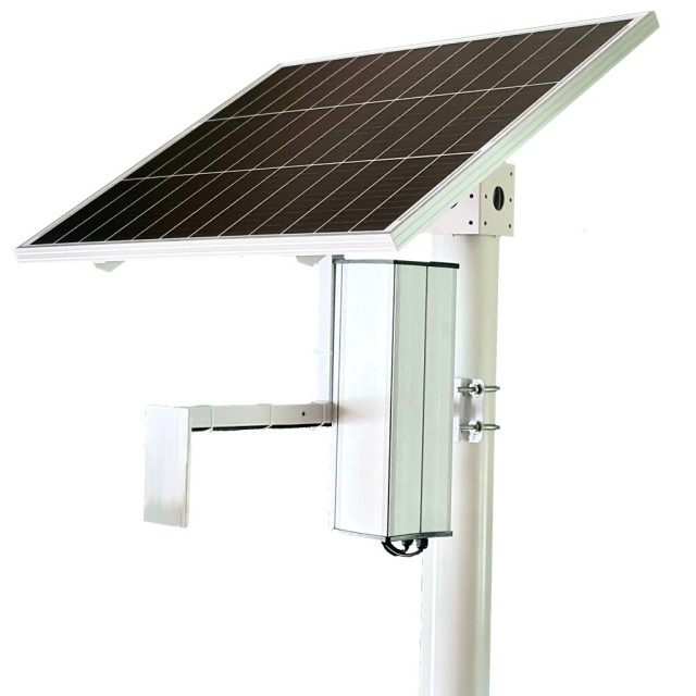 Сонячна панель для відеоспостереження з акумулятором GreenVision GV-002-80W-32Ah Сонячна панель для відеоспостереження з акумулятором GreenVision GV-002-80W-32Ah