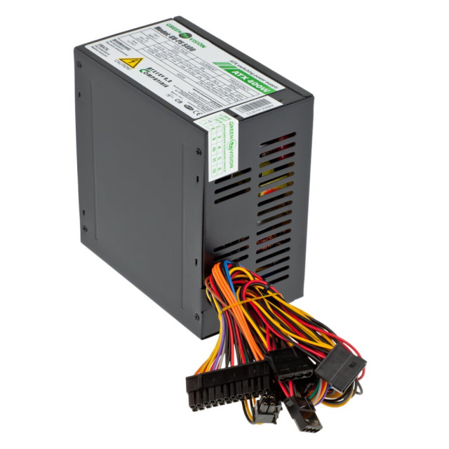 Блок питания GreenVision GV-PS ATX S400/8 black Блок питания GreenVision GV-PS ATX S400/8 black