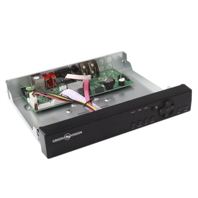 Гибридный видеорегистратор 4-канальный 2.4MP GHD GreenVision GV-A-S030/04