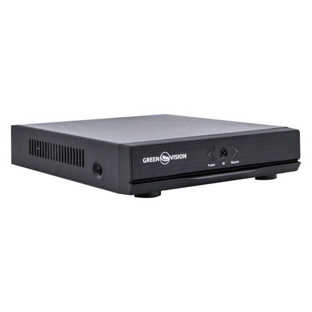 Гібридний відеореєстратор 4-канальний 2.4MP GHD GreenVision GV-A-S032/04 1080N