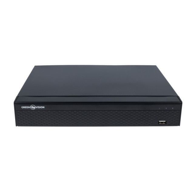 IP відеореєстратор 9-канальний 5MP NVR GreenVision GV-N-E004/9 1080P IP відеореєстратор 9-канальний 5MP NVR GreenVision GV-N-E004/9 1080P