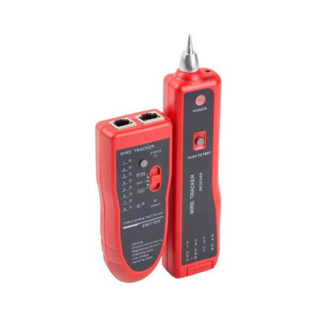 Кабельний тестер POE Gigabit GV-828 Кабельний тестер POE Gigabit GV-828