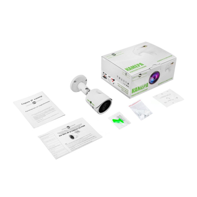 Камера видеонаблюдения уличная IP 3MP SD POE GV-005-IP-E-COS24-25 Камера видеонаблюдения уличная IP 3MP SD POE GV-005-IP-E-COS24-25