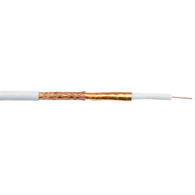 Коаксиальный кабель GV-05-R-RG-6 1,02CU60 white