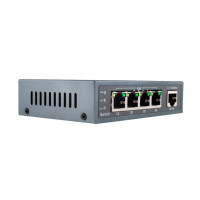 Комутатор мережевий POE GV-003-Е-04+1P Комутатор мережевий POE GV-003-Е-04+1P