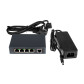 Комутатор мережевий POE GV-003-Е-04+1P Комутатор мережевий POE GV-003-Е-04+1P