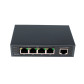 Комутатор мережевий POE GV-003-Е-04+1P Комутатор мережевий POE GV-003-Е-04+1P