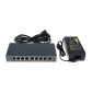 Коммутатор сетевой POE GV-004-Е-08+1P Коммутатор сетевой POE GV-004-Е-08+1P