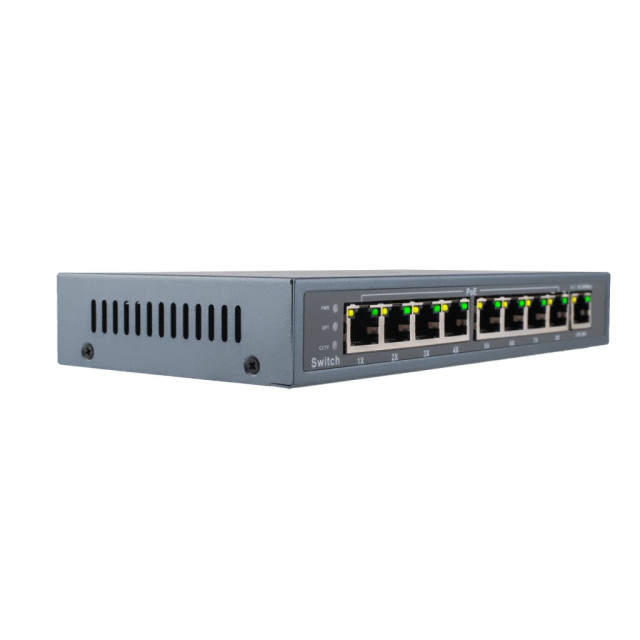 Коммутатор сетевой POE GV-004-Е-08+1P Коммутатор сетевой POE GV-004-Е-08+1P