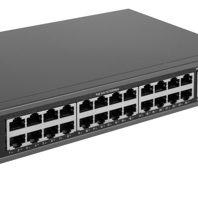 Коммутатор сетевой POE GV-017-D-24+2PG Коммутатор сетевой POE GV-017-D-24+2PG